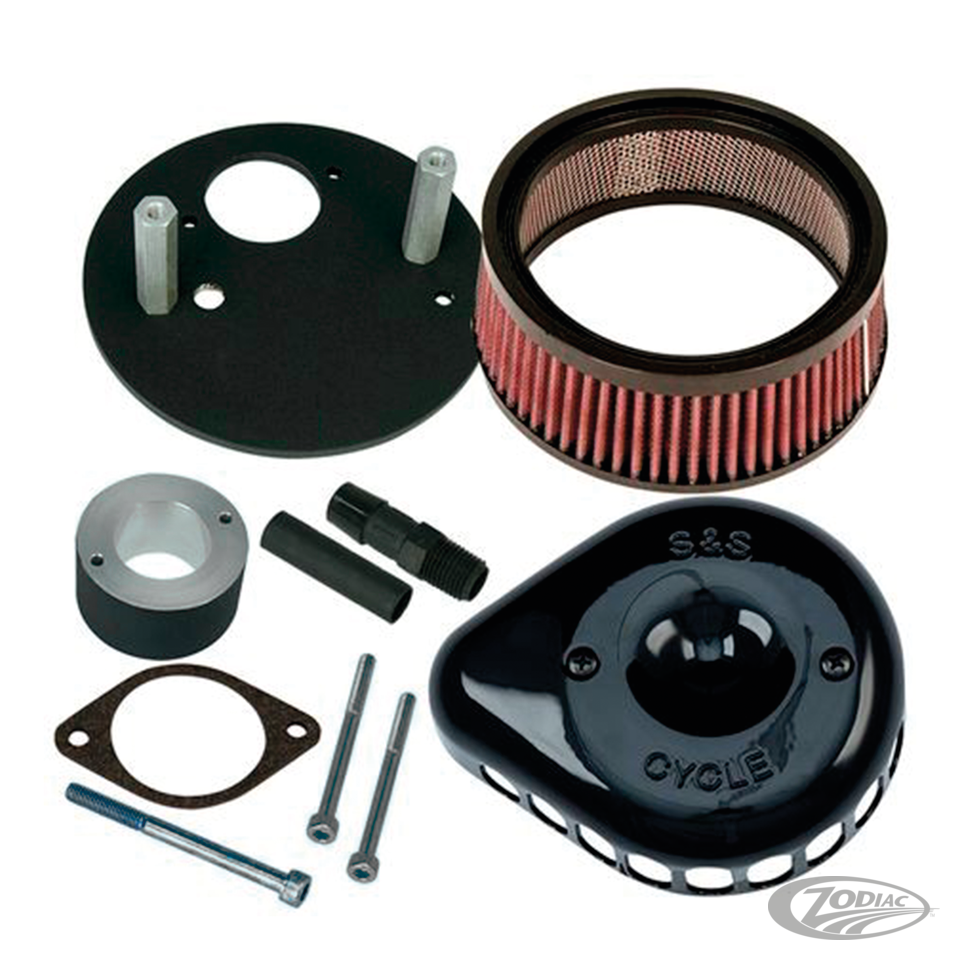 S&S STEALTH MINI TEARDROP AIR CLEANER KITS