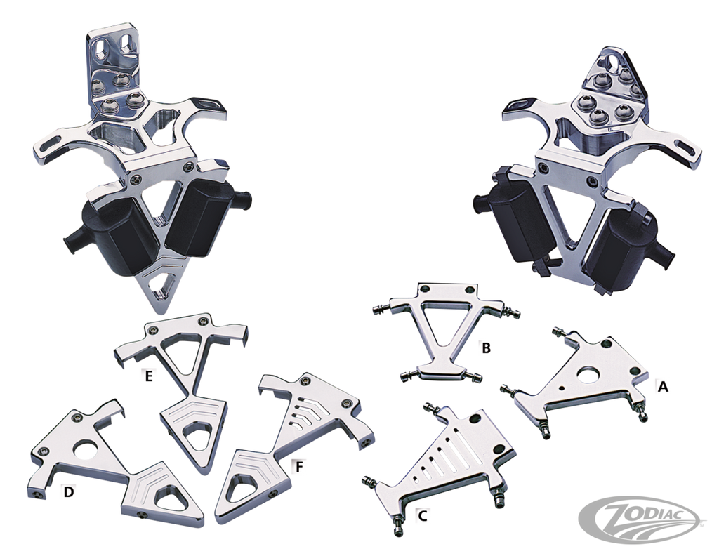 MW BILLET V-SHAPE IGNITION COIL BRACKETS