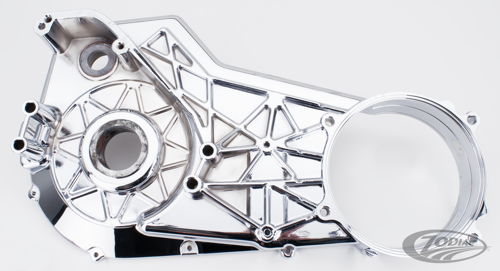 CHROME PLATED INNER PRIMARY COVER FOR SOFTAIL
