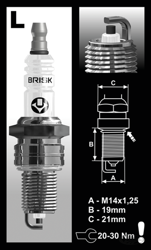 BRISK SPARK PLUGS