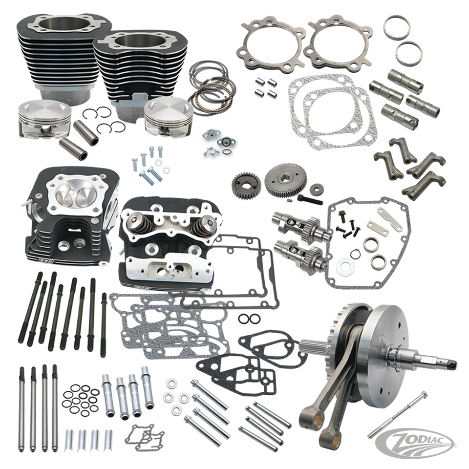 S&S 124CI HOT SET UP KITS FOR TWIN CAM A AND B