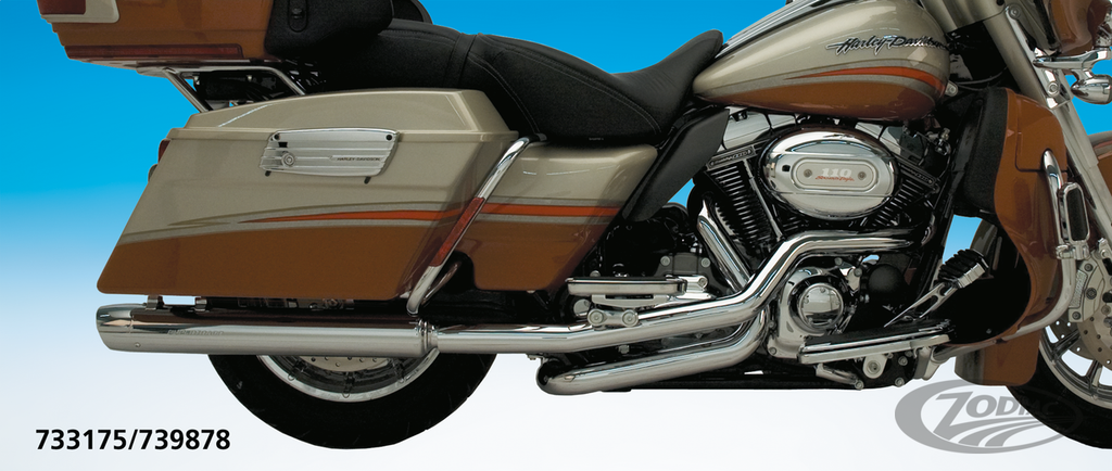 SUPERTRAPP TRUE DUAL CROSS-OVER EXHAUST SYSTEM FOR TOURING