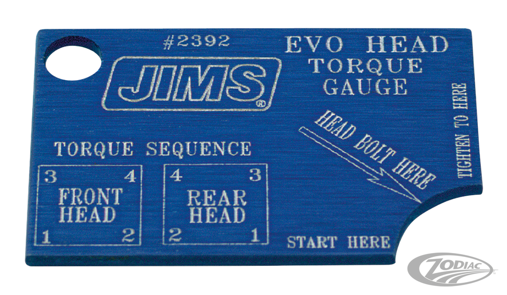 JIMS HEAD BOLT TORQUE GAUGE FOR EVOLUTION ENGINES