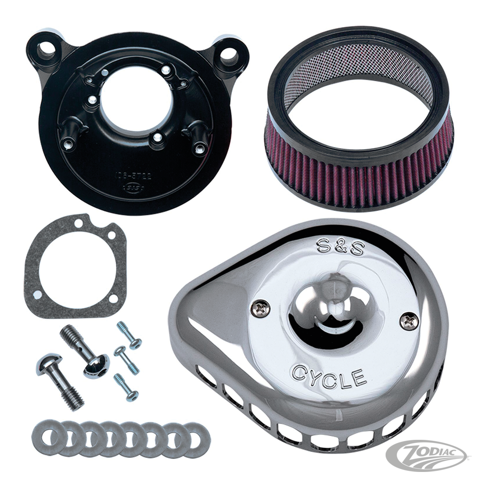 S&S STEALTH MINI TEARDROP AIR CLEANER KITS