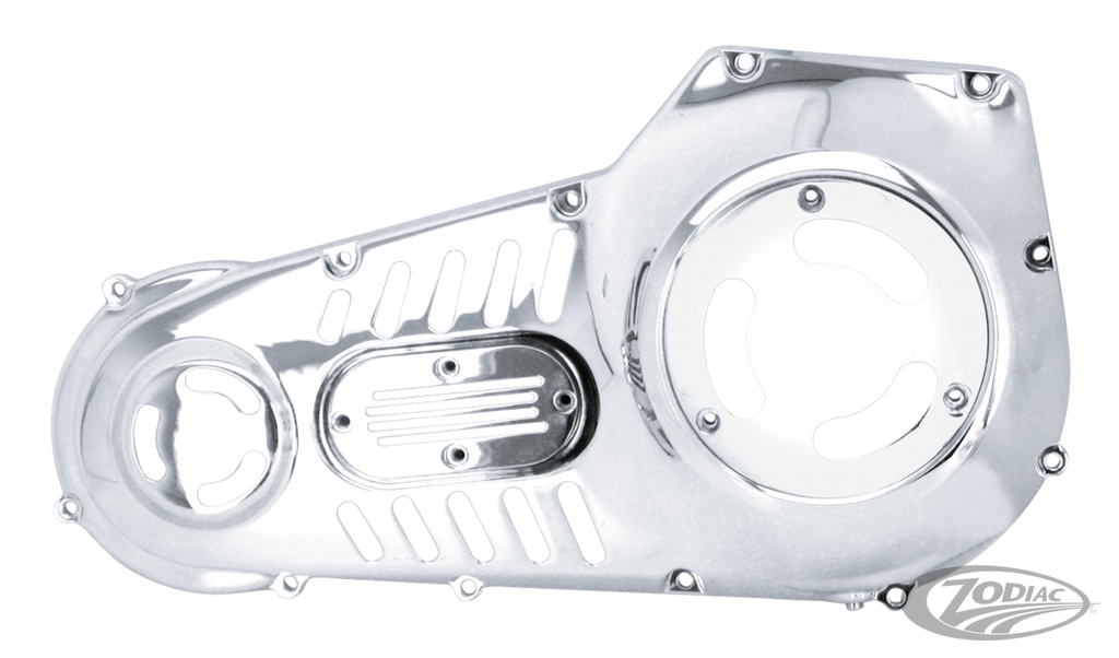 VENTED CHROME OUTER PRIMARIES FOR DYNA AND SOFTAIL