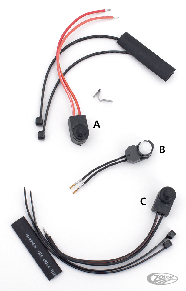 FRONT BRAKE LIGHT & CLUTCH SAFETY SWITCHES