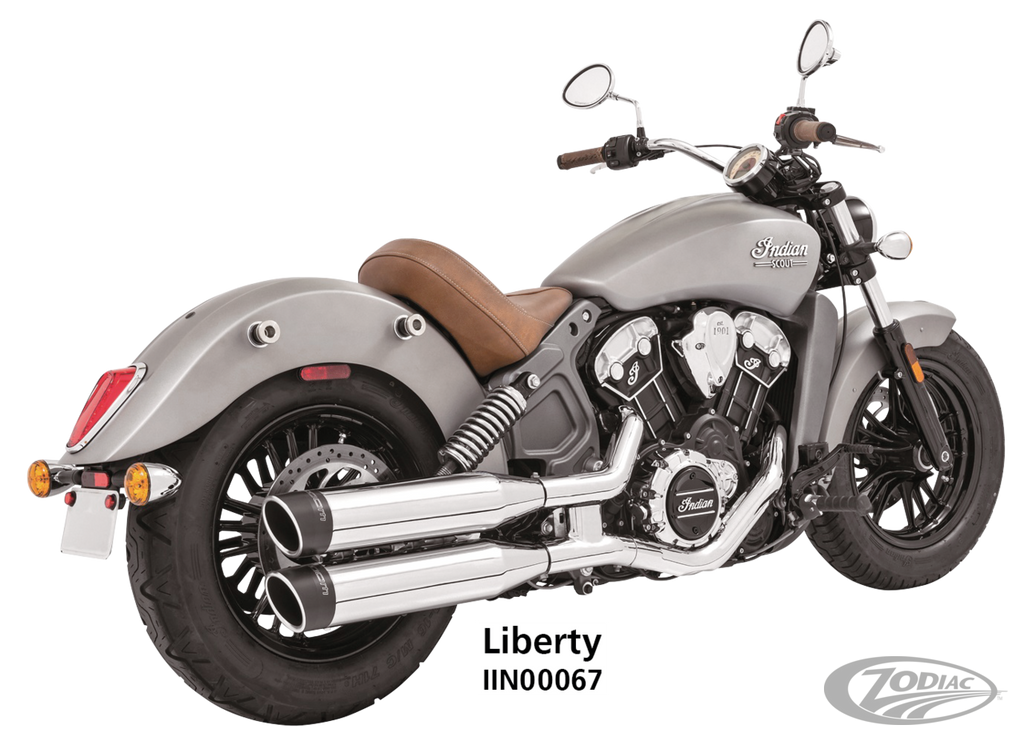 4" SLIP-ONS FOR INDIAN SCOUT