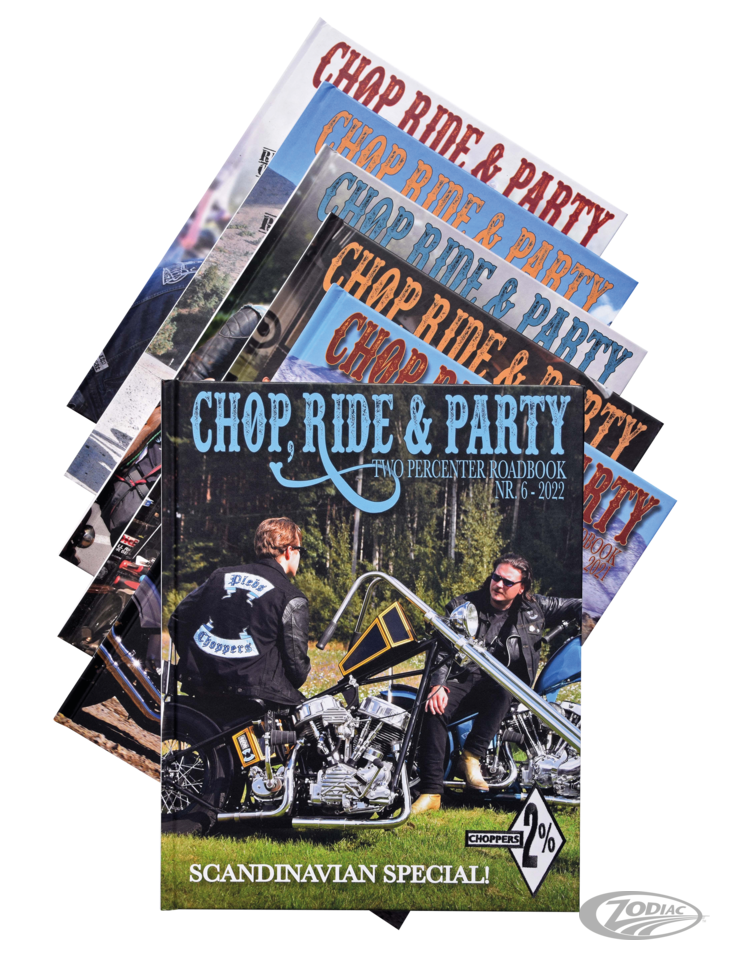 CHOP, RIDE & PARTY TWO PERCENTER ROADBOOKS