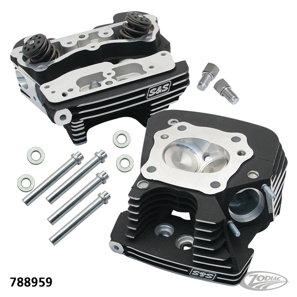 S&S SUPER STOCK CYLINDER HEADS FOR 1999-2005 TWIN CAM