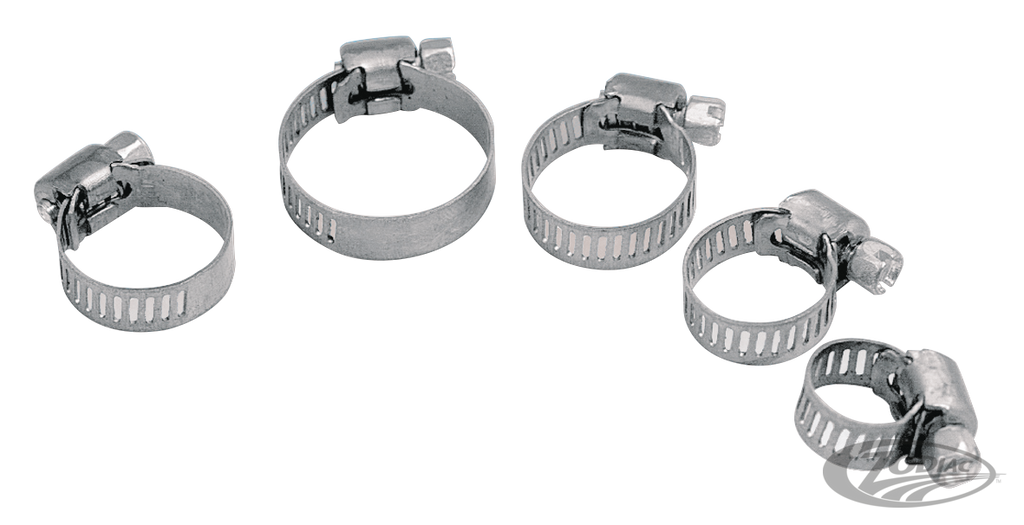 STAINLESS STEEL UNIVERSAL HOSE CLAMPS