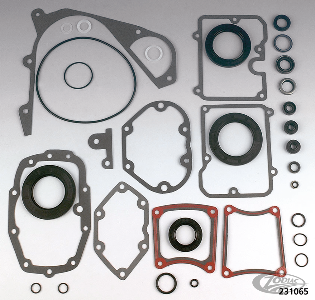 TRANSMISSION GASKET, O-RINGS AND SEALS FOR 5 SPEED BIG TWINS