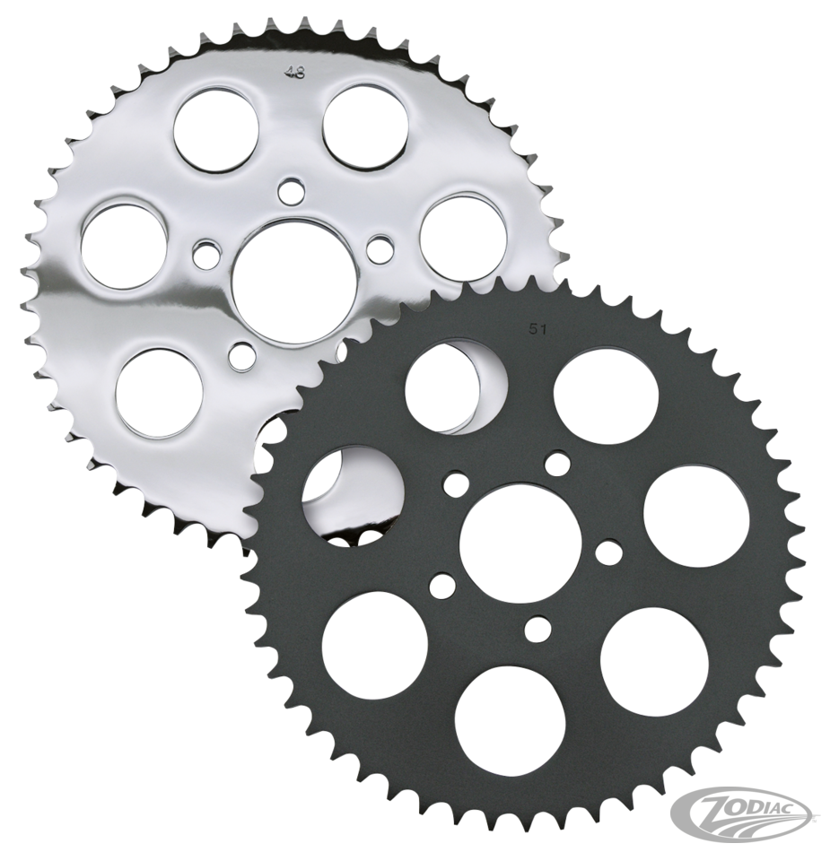 REAR WHEEL SPROCKETS FOR CHAIN CONVERSION
